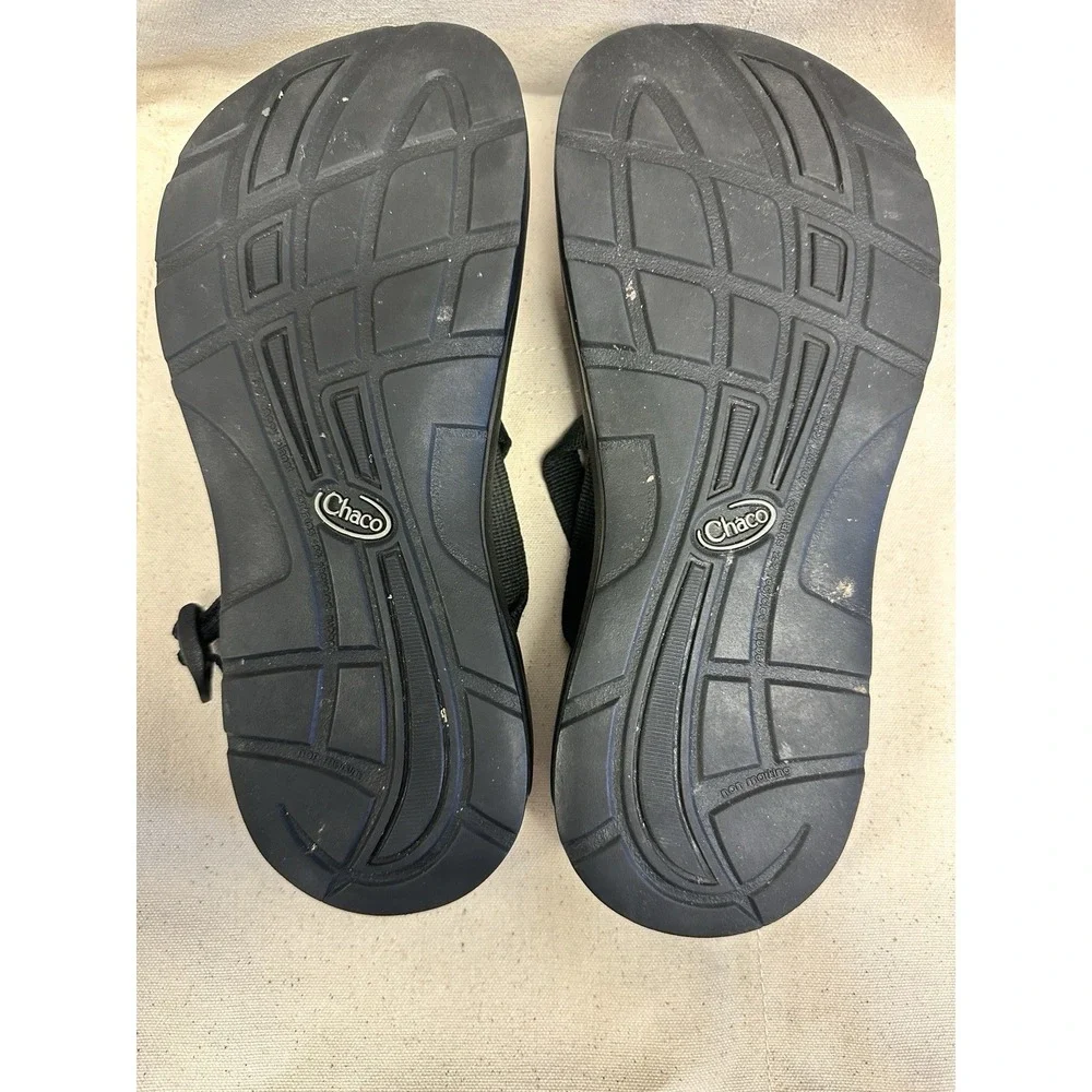Chaco Women's Sandals Size 7 Black Adjustable Strap Slip On Outdoor Hiking - Picture 4 of 11
